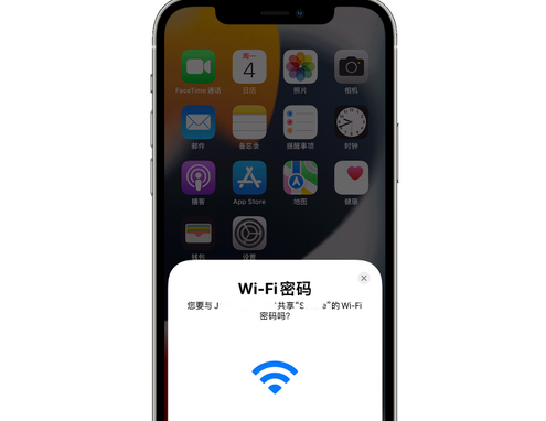 中兴镇苹果15维修店分享iPhone15如何共享Wi-Fi密码 